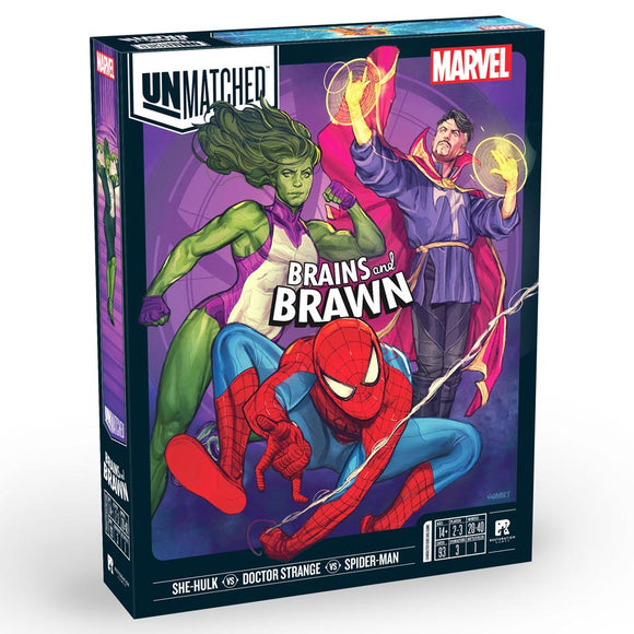 Unmatched: Marvel: Brains and Brawn