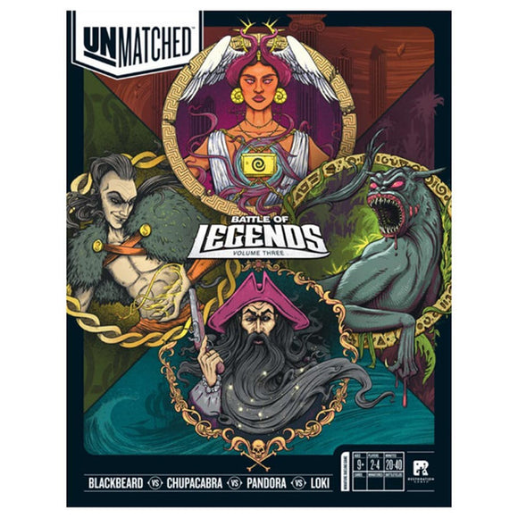 Unmatched: Battle of Legends Vol 3