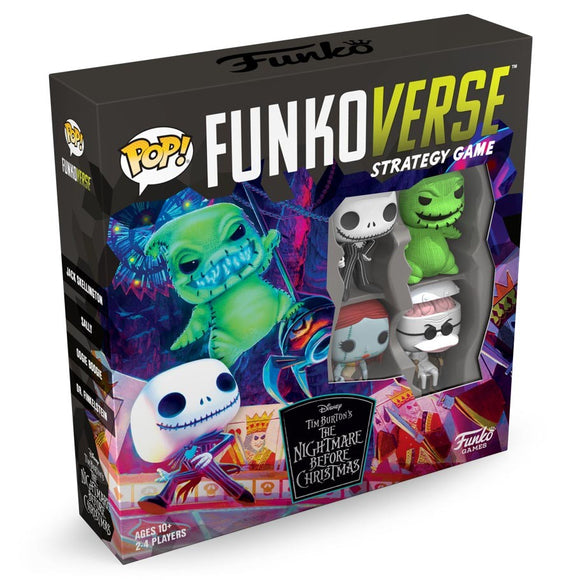 Funkoverse Strategy Board Game: Nightmare Before Christmas 100 – Time Well  Spent Games